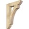 Ekena Millwork Legacy Slat Rough Sawn Bracket, Douglas Fir, 4"W x 20"D x 28"H BKT04X20X28LEC06RDF - alternate 1